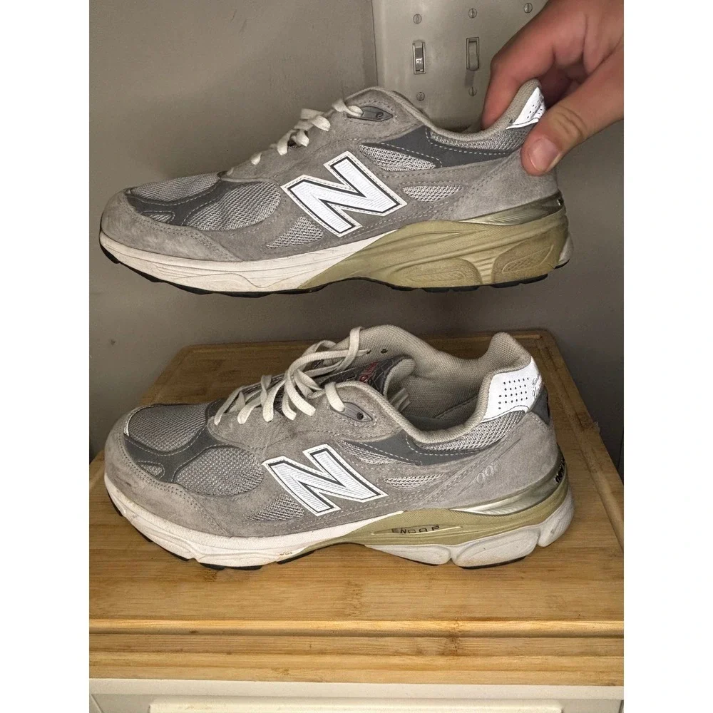 New Balance 990v3 Heritage Collection Grey Made in USA Mens 11 M990GL3